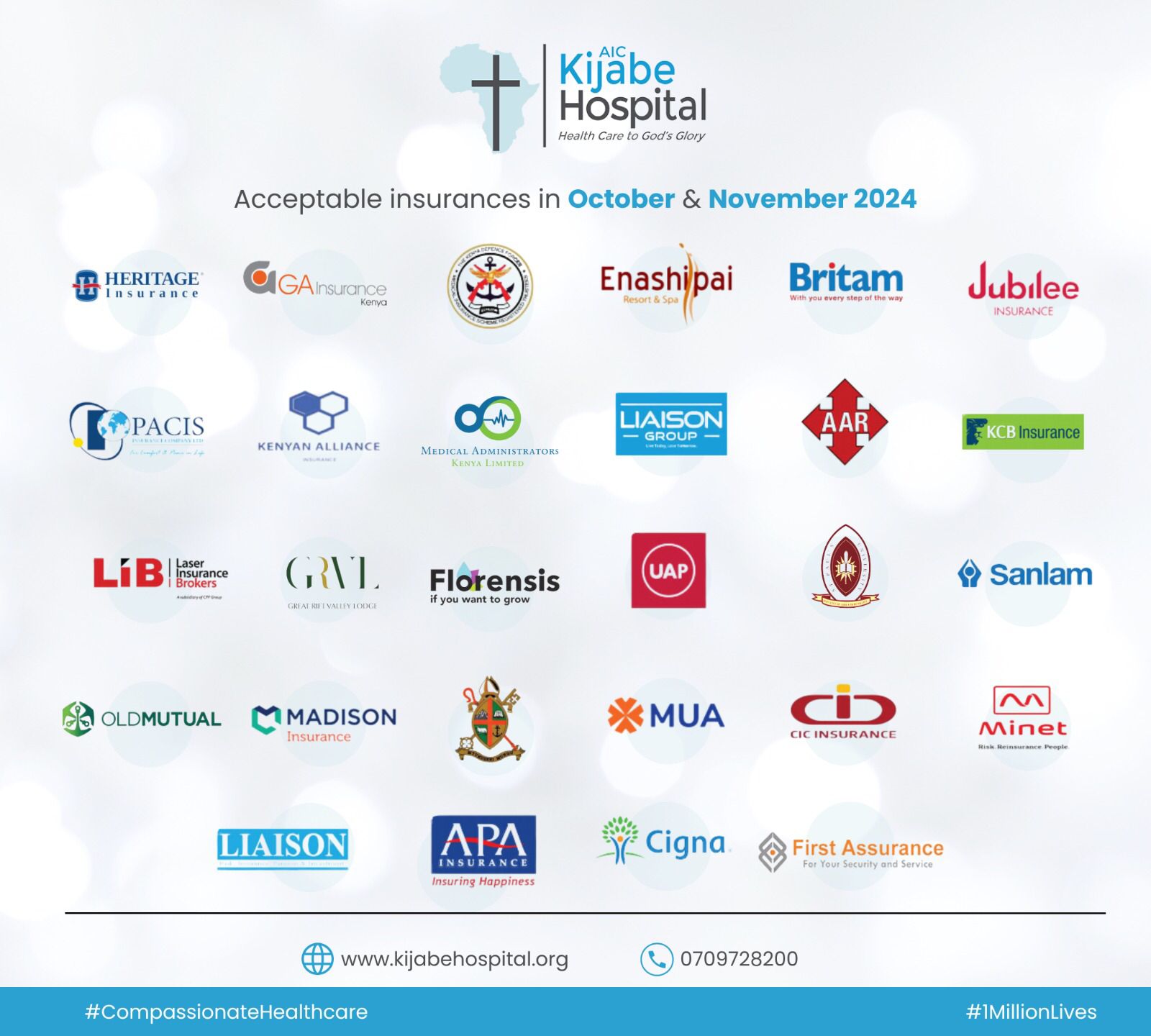 Accepted Insurances