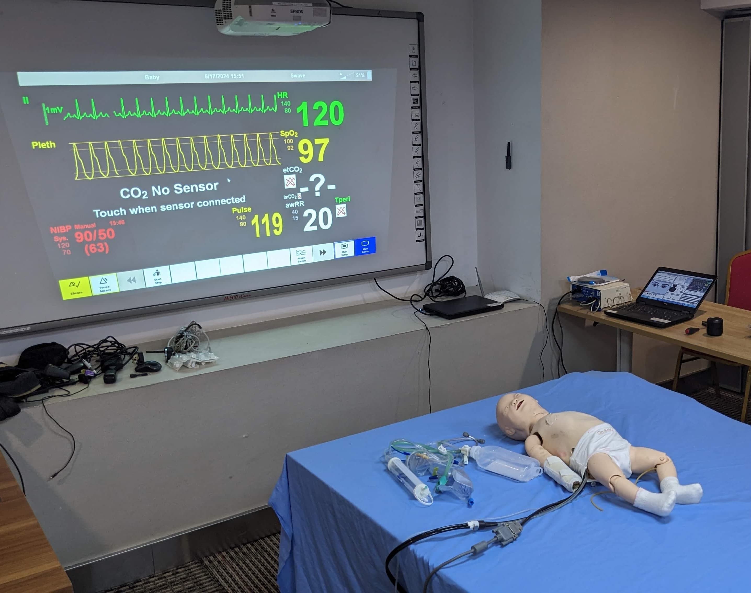 Simulation and Training Image